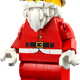Up-Scaled Santa Minifigure