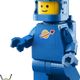Up-Scaled Blue Astronaut Minifigure